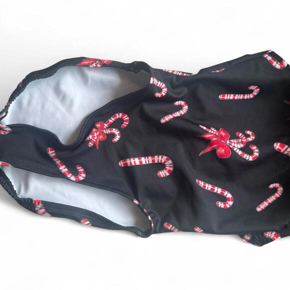 Luckyleo Dancewear Women's Black and Multi Bodysuit - Picture 3 of 4